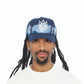 Cult's Mesh Back Trucker Hat "Mountains" In Dark Navy 626BC-CH60A