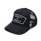Cult's Mesh Back Trucker Hat "Loyalty Is Royalty" In Black  626BC-CH63A