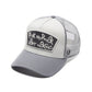 Cult's Mesh Back Trucker Hat "Fxxk Normal, I Want Magic" In Cool Grey  626BC-CH67A