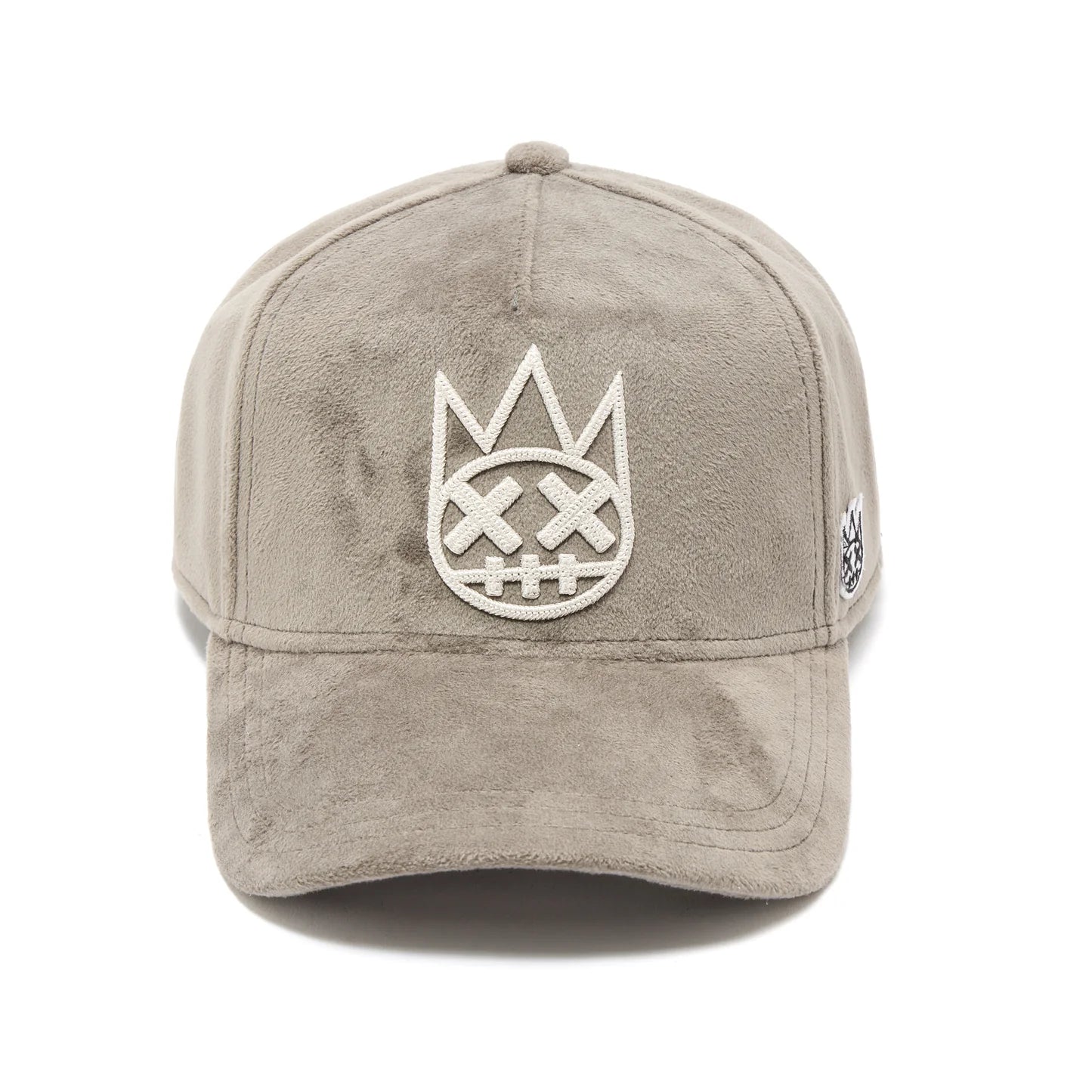 Cult's Mesh Back Logo Trucker Hat "Velour" In Charcoal Grey  626BC-CH72A
