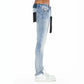 Cult's Punk Super Skinny 601 Jeans In Cyan 626BC-SS01F