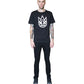 PUNK SUPER SKINNY PREMIUM STRETCH BLACK JEANS