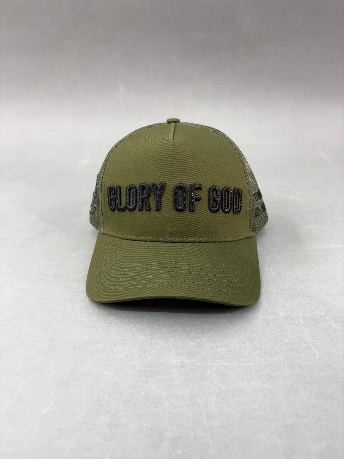 Glory of God HAT VERDE OLIVO.