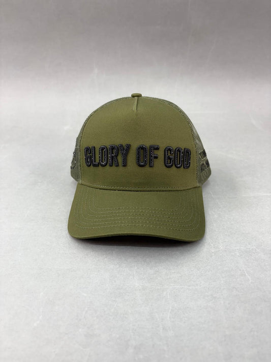 Glory of God HAT VERDE OLIVO.