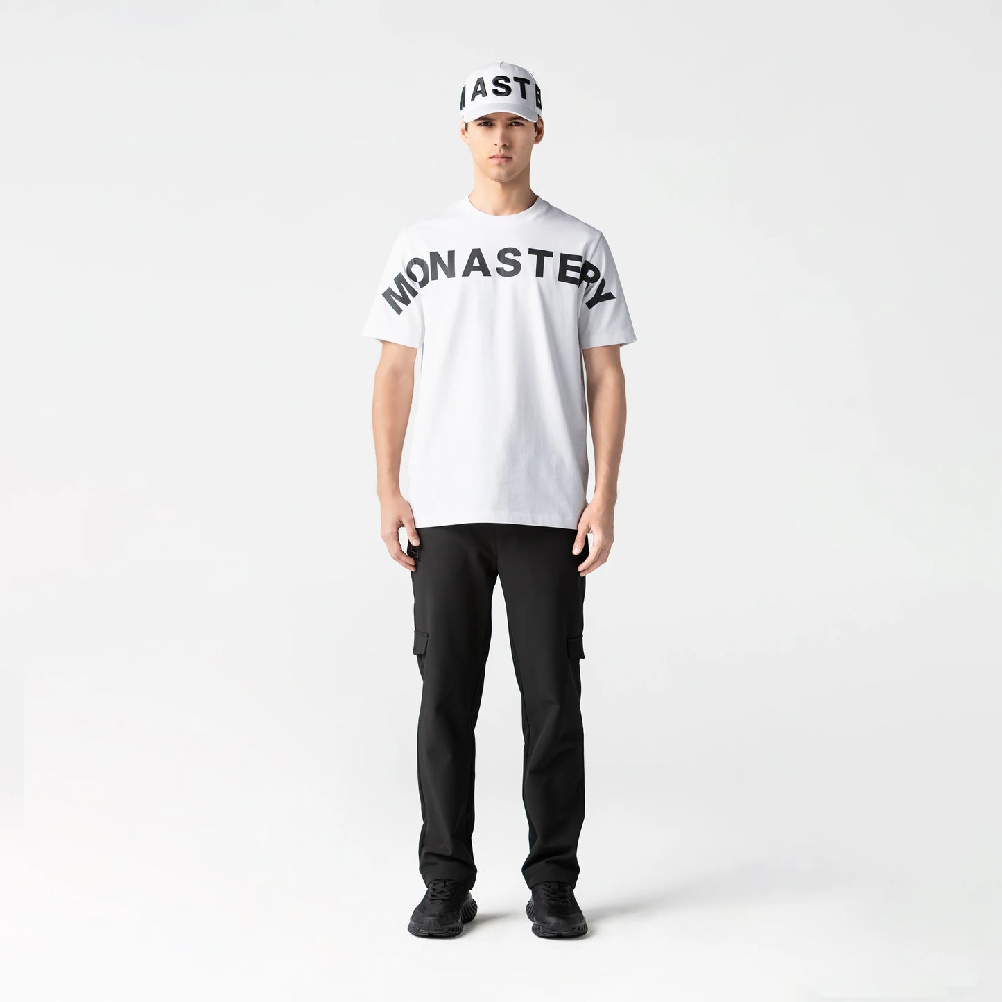 AUREAL T-SHIRT MEN WHITE MONASTERY