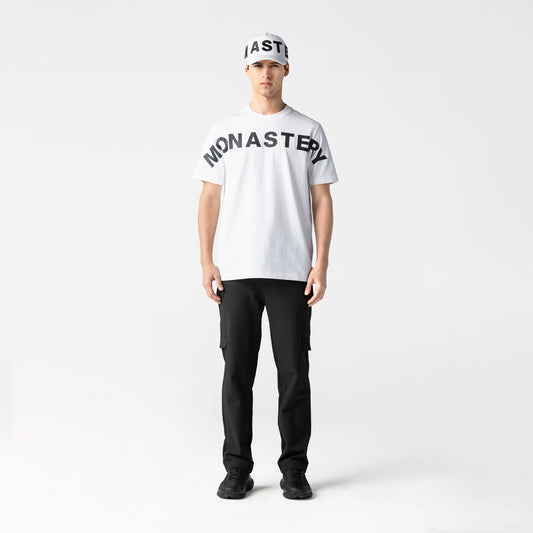 AUREAL T-SHIRT MEN WHITE MONASTERY