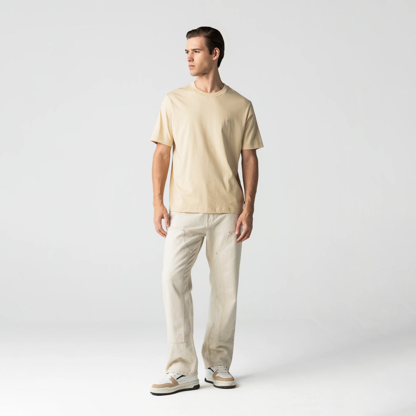 AZURIA T-SHIRT MEN BEIGE