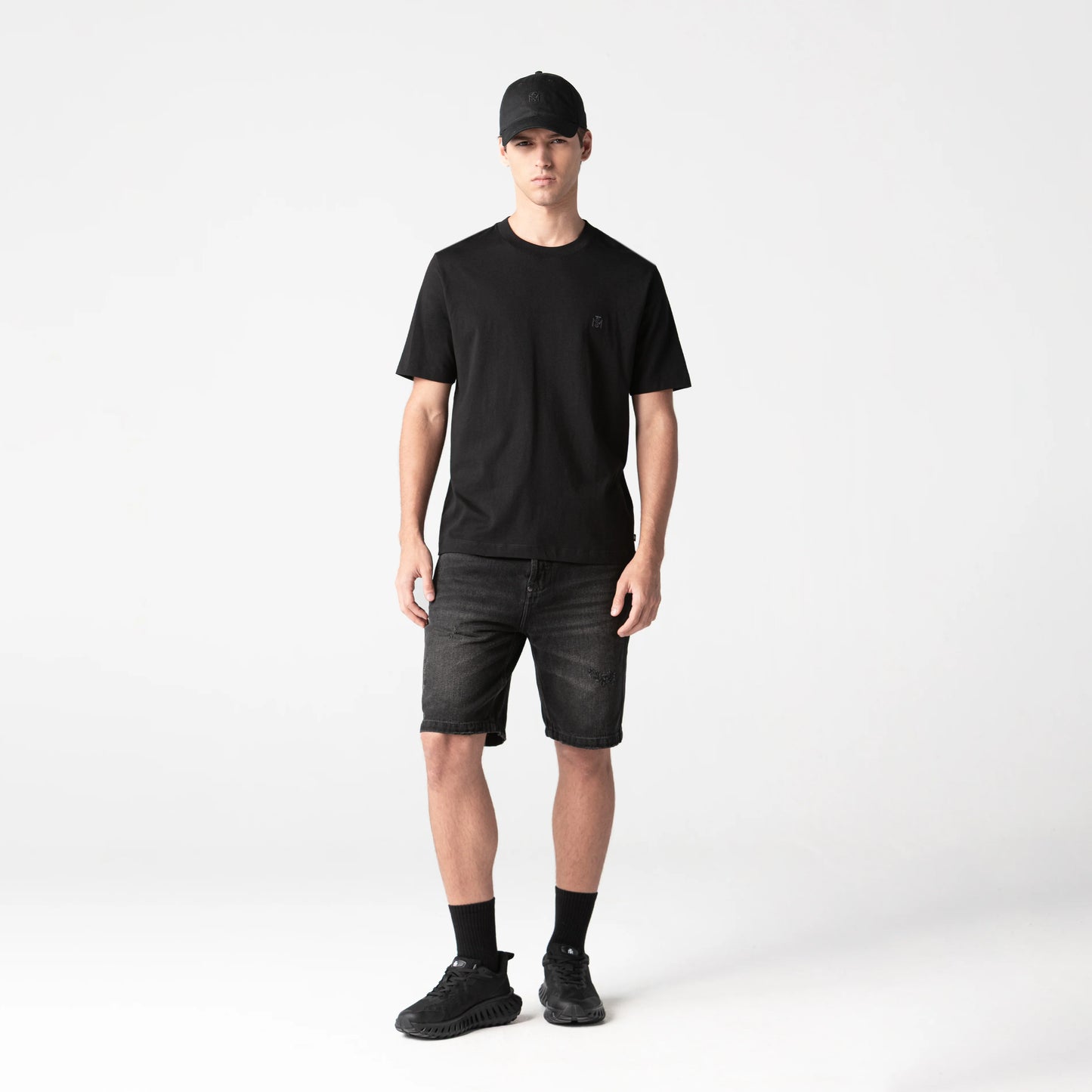 AZURIA T-SHIRT MEN BLACK MONASTERY