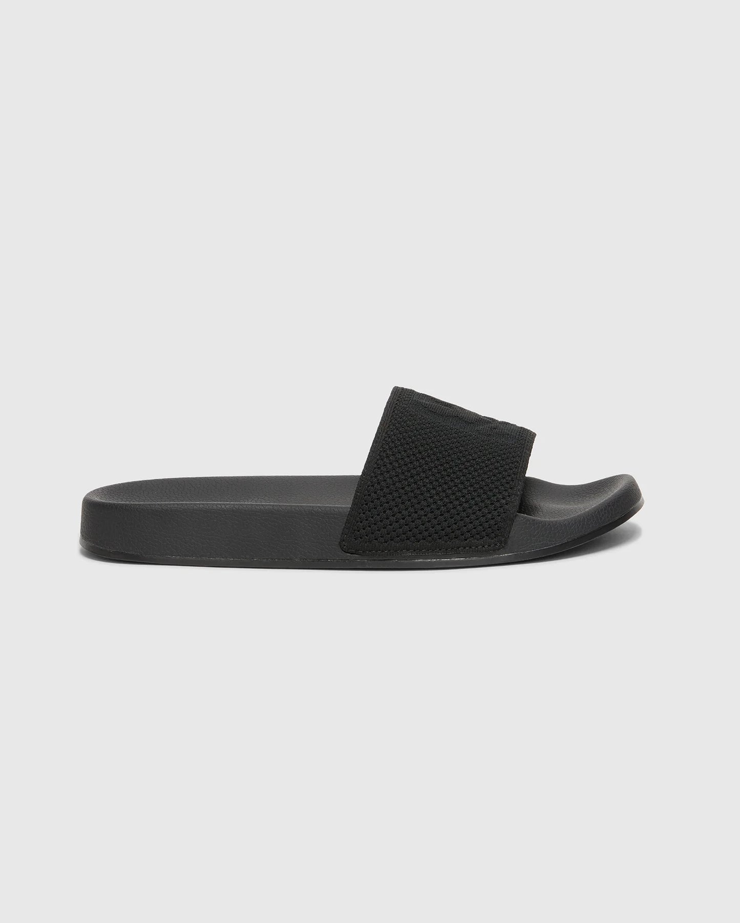 mens knit slides b6a474f200 black