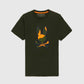 Mens Plano Camo Print Graphic Tee Men's Tees