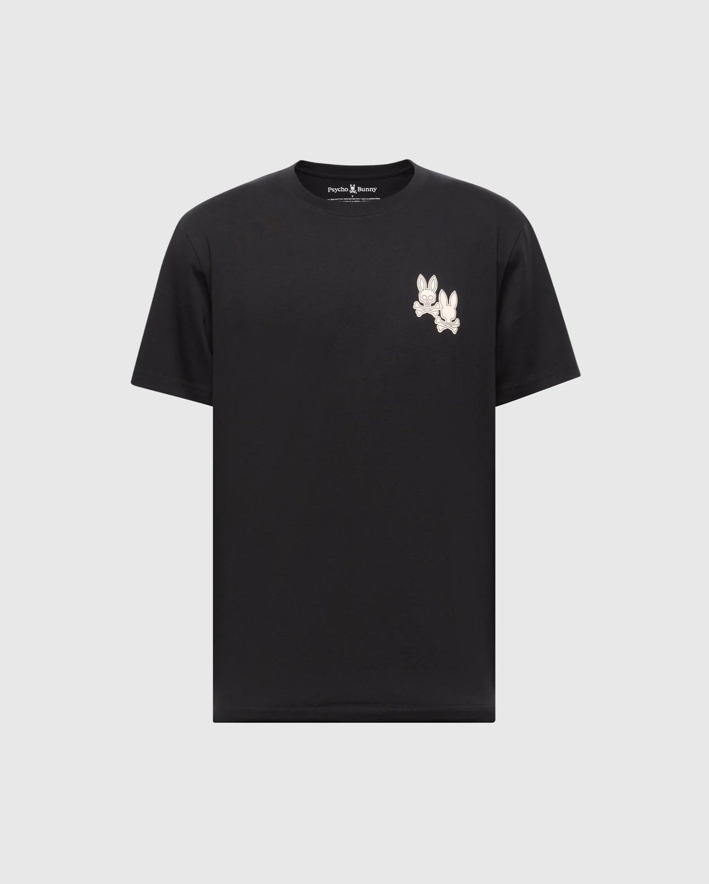 Psycho Bunny Elliot front back graphic tee