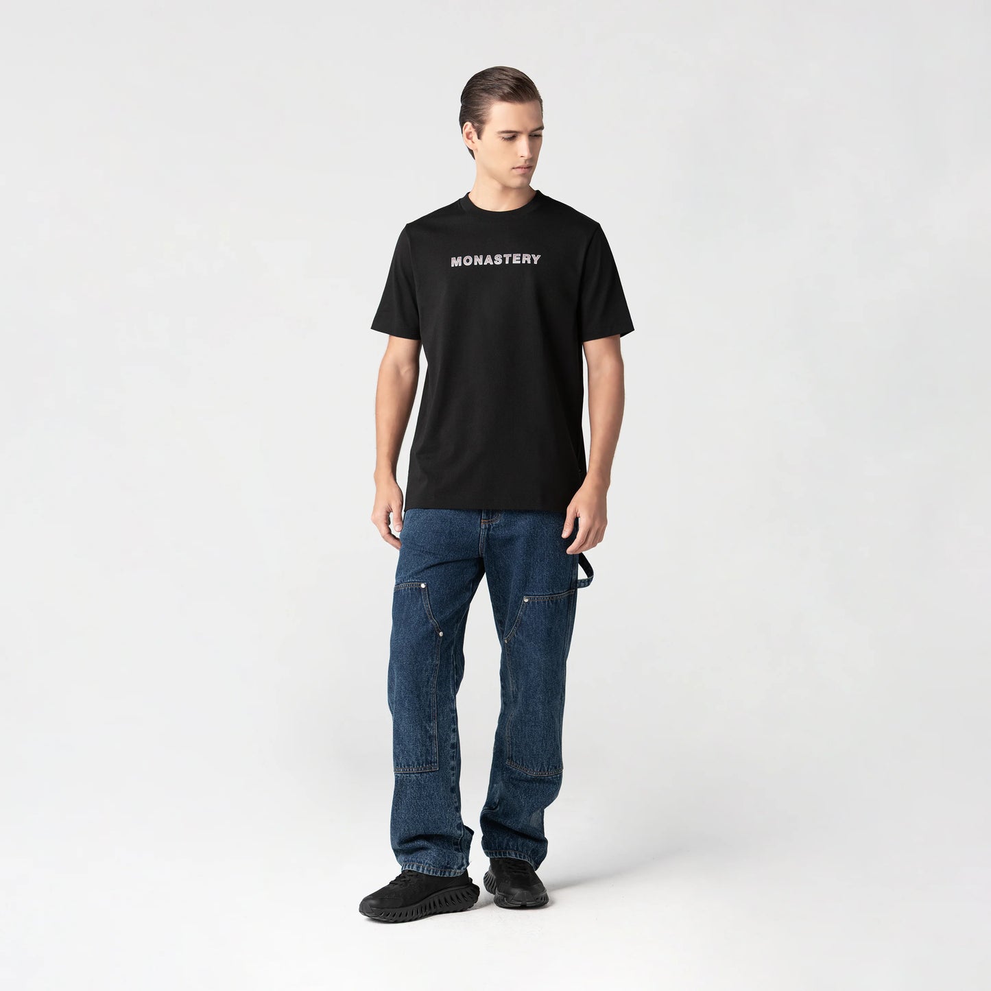 EVER T-SHIRT MEN BLACK monastery