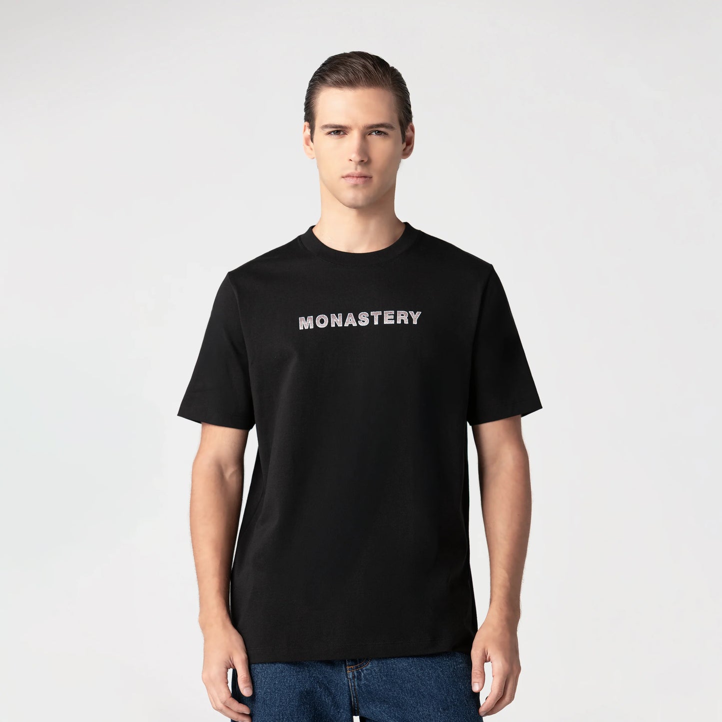 EVER T-SHIRT MEN BLACK monastery
