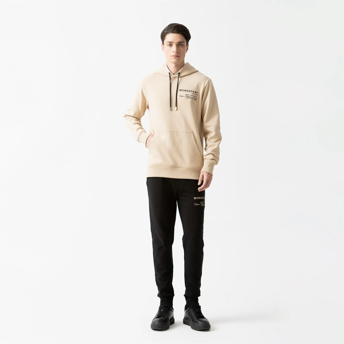 BACKTON HOODIE MEN IRISH CREAM