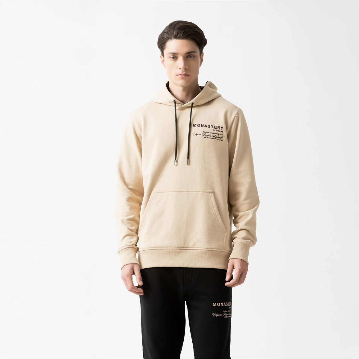 BACKTON HOODIE MEN IRISH CREAM