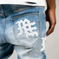 MIXED EMOTION / Denim Monogram Blue Wash