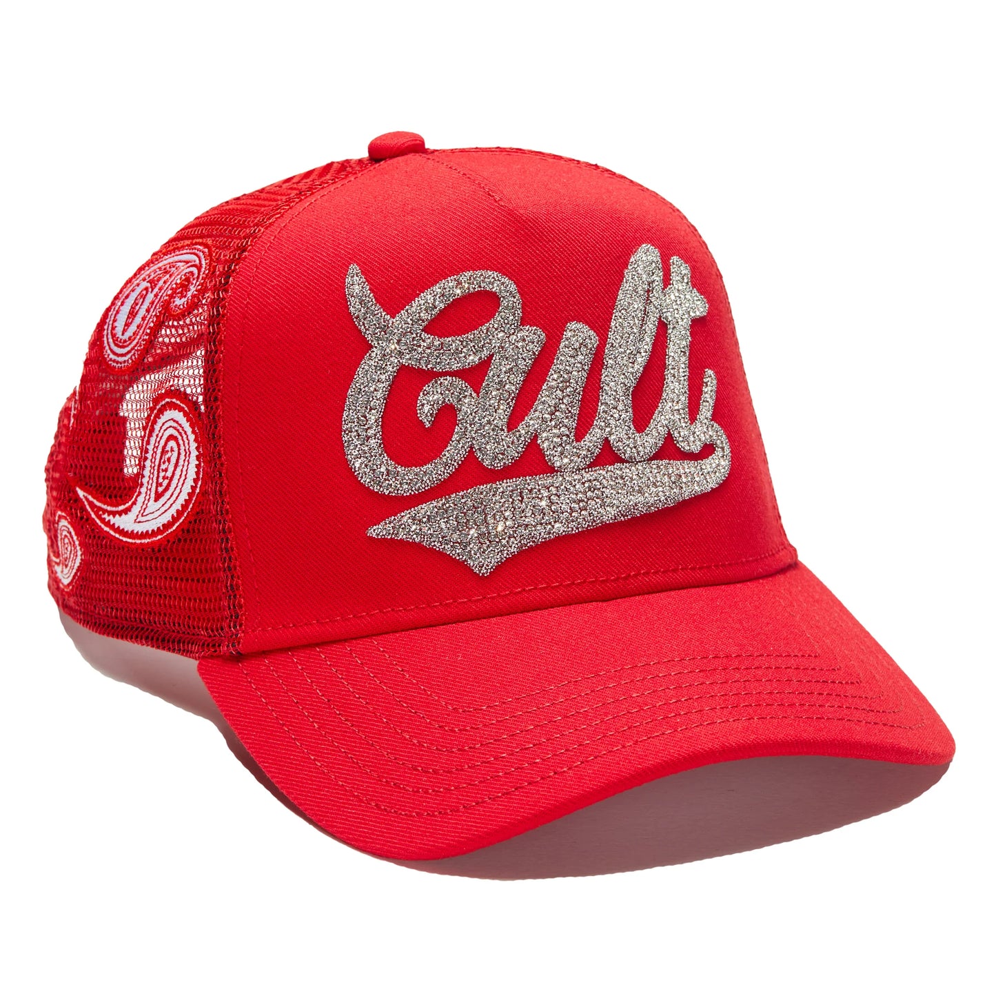 Cult's Paisley Shimuchan Logo Mesh Back Trucker Hat