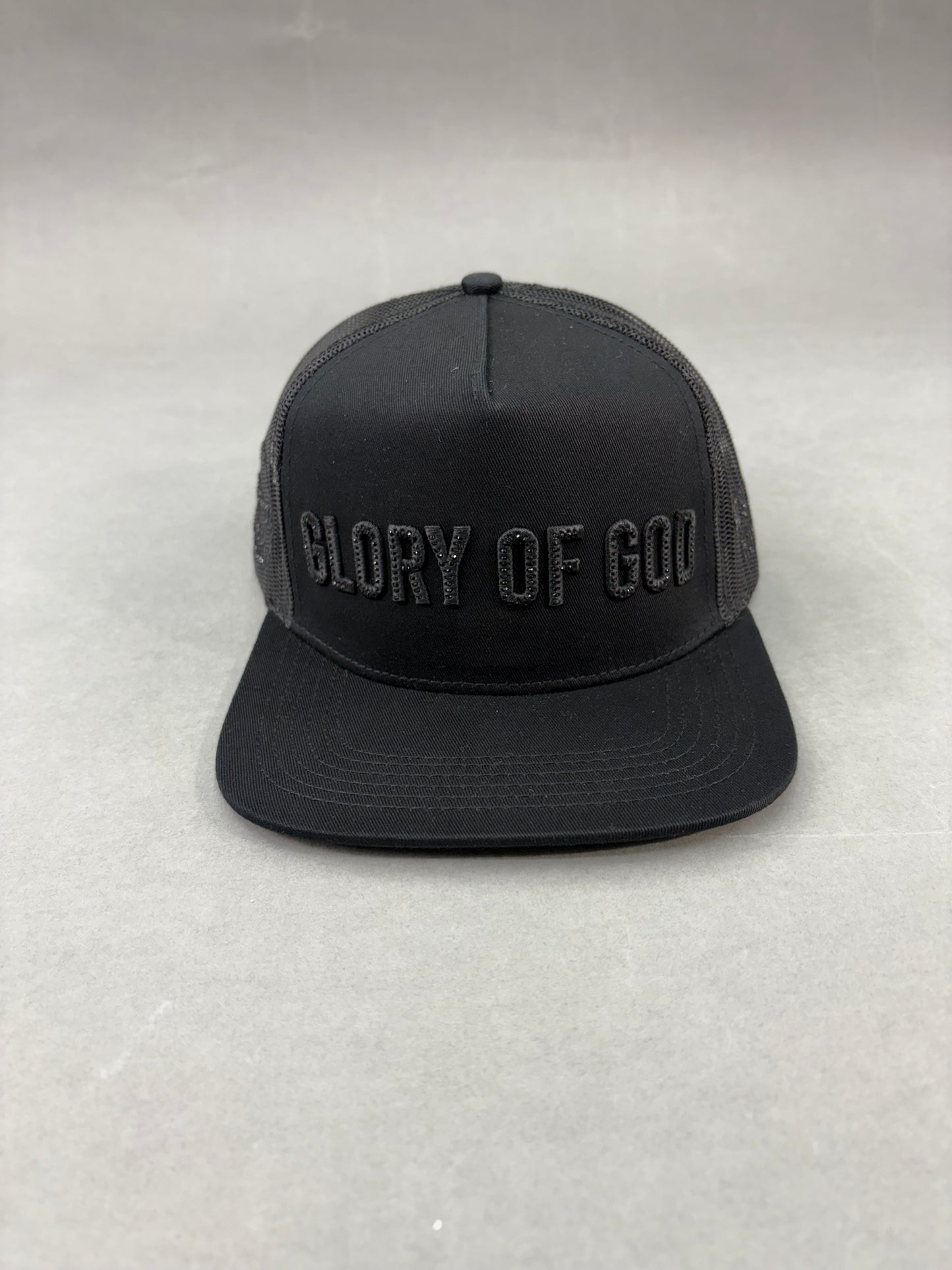 Glory of God hat black snap