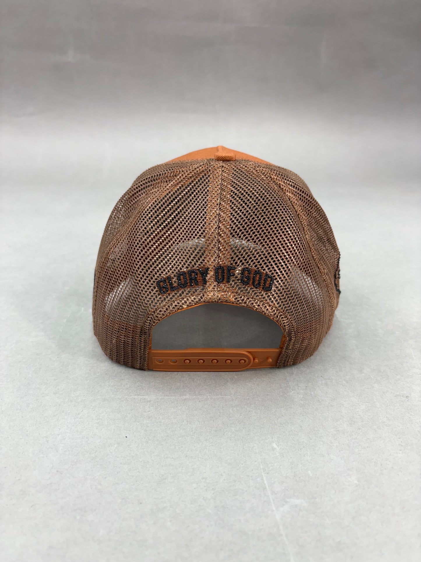 Glory of God cap  Ladrillo and black