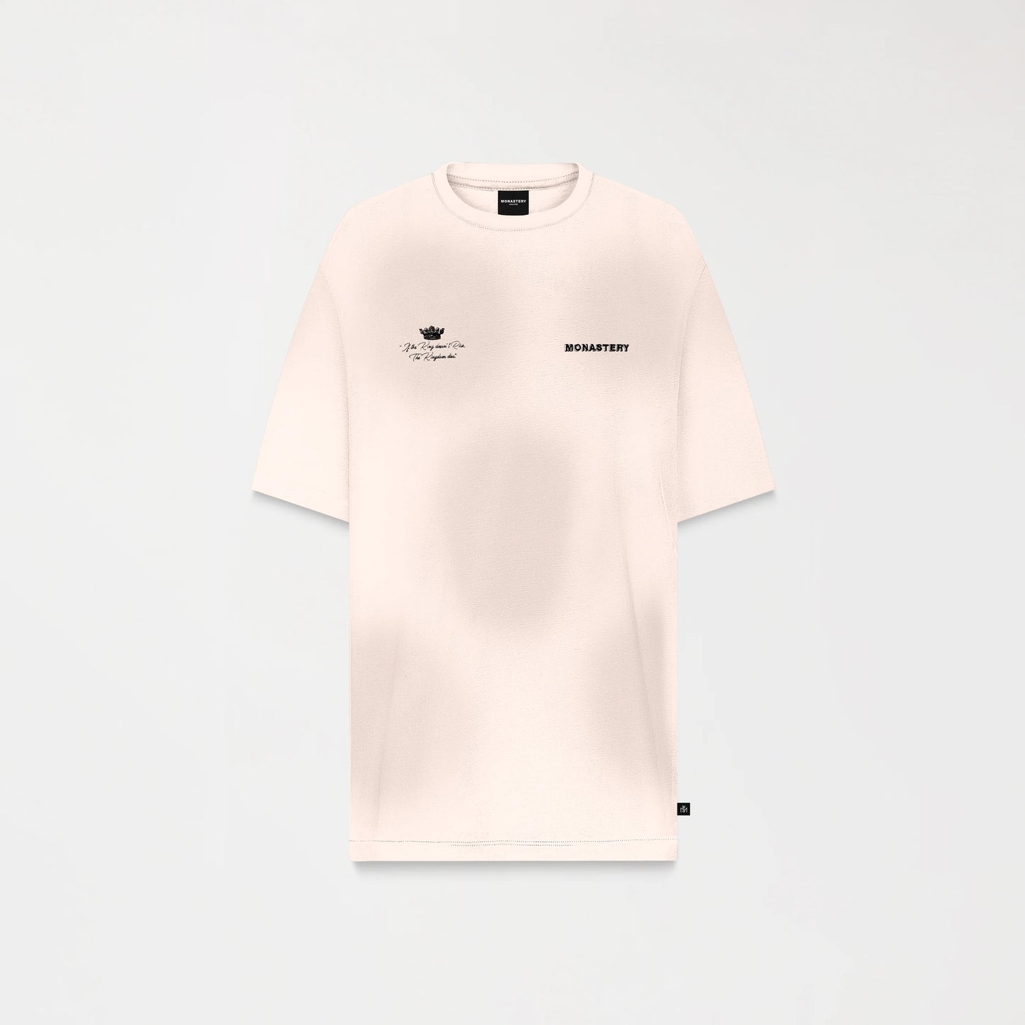 LOAN T-SHIRT OVERSIZED MEN WHITECAP GRAY