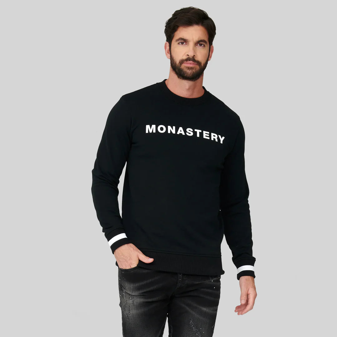MONASTERY MILETO BLACK SWEATSHIRT