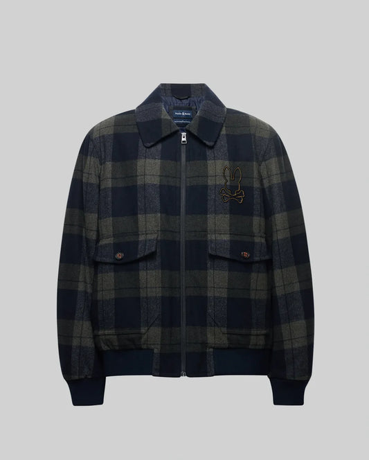GAVIN PLAID BOMBER JAKED