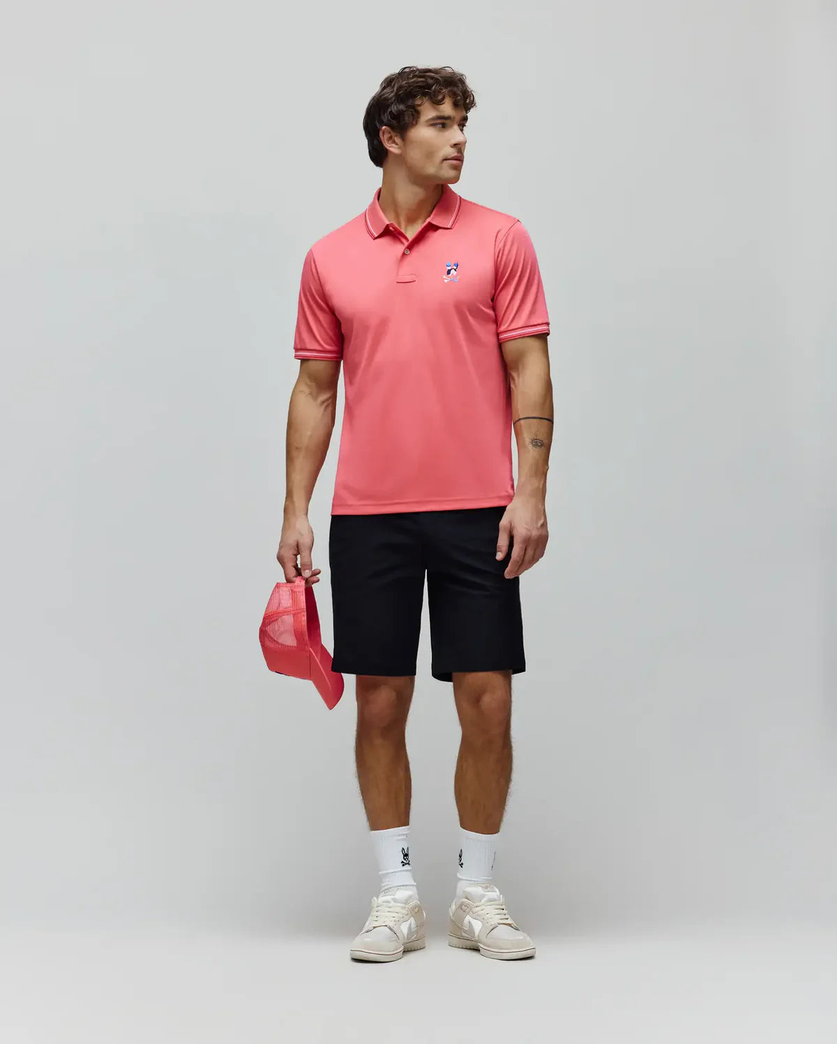Mens ara performance pique polo