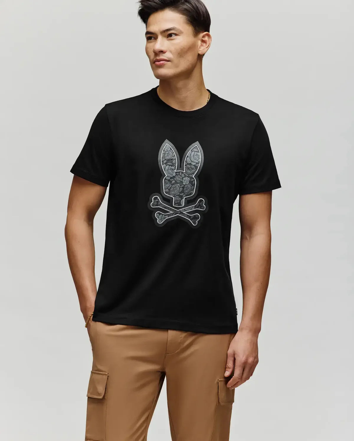 Mens rowen bunny graphic teeMT0200101