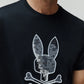 Mens olivier graphic tee black