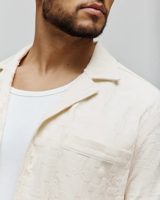 Mens josh jacquard shirt