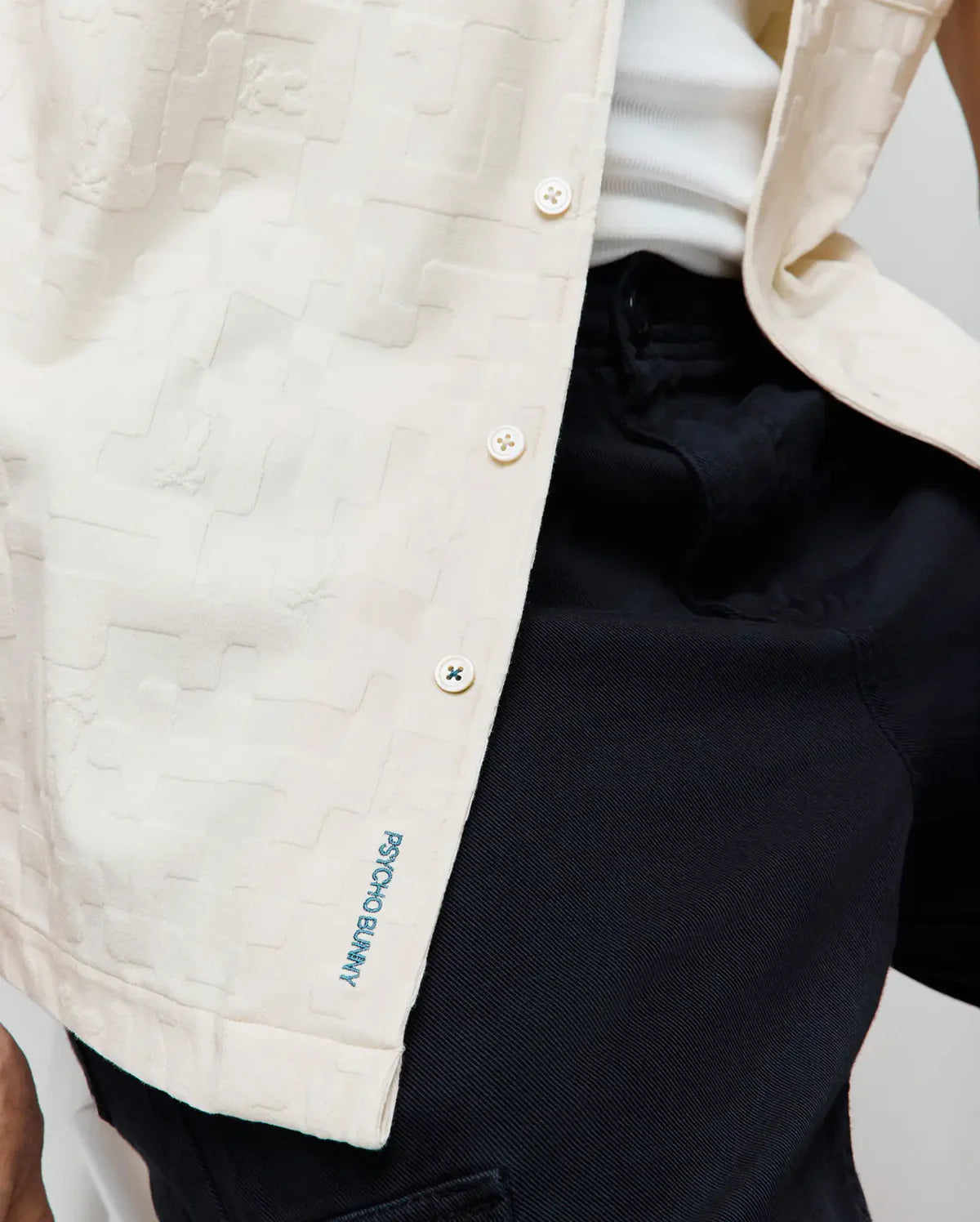 Mens josh jacquard shirt