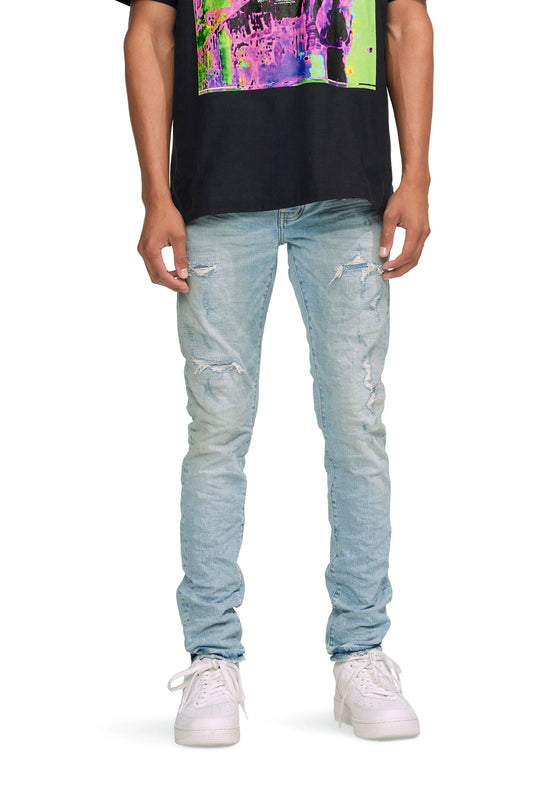 P001 Worn Quilted Destroy Pocket