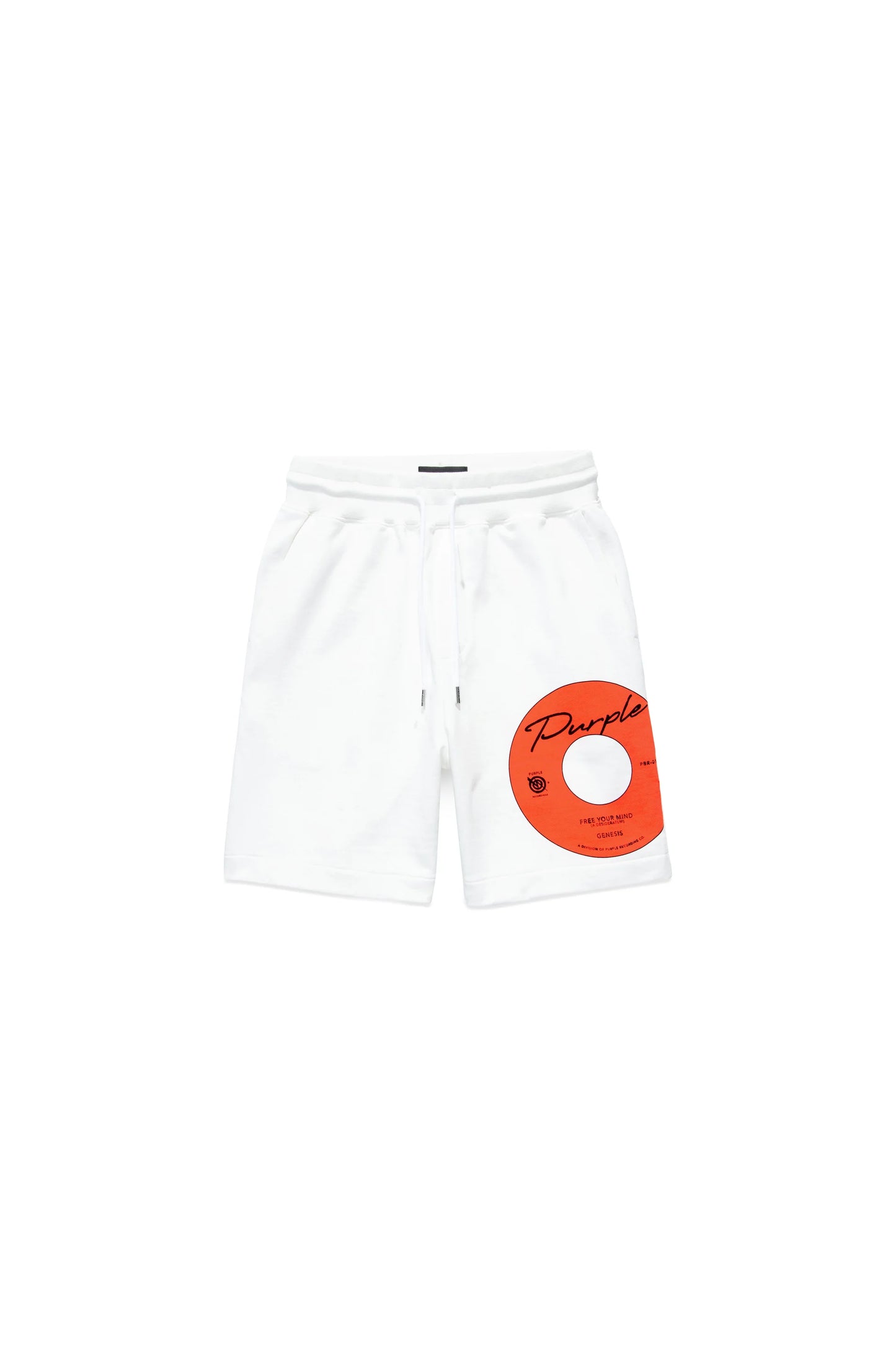 Vinyl Brilliant White Shorts