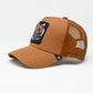 GOLD STAR HAT - TIGER BROWN TRUCKER HAT CAP