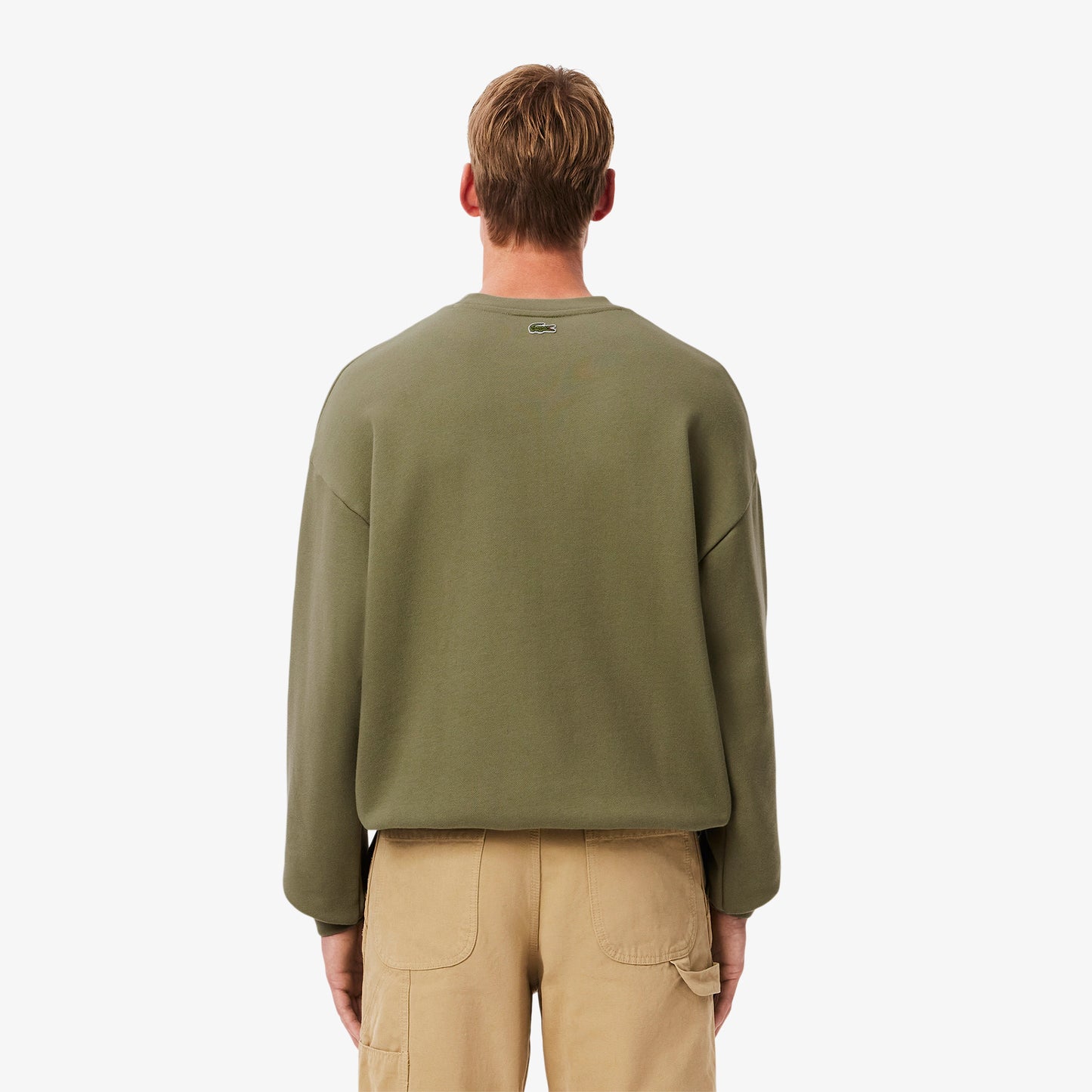 Lacoste Men's Loose Fit Fleece Sweatshirt