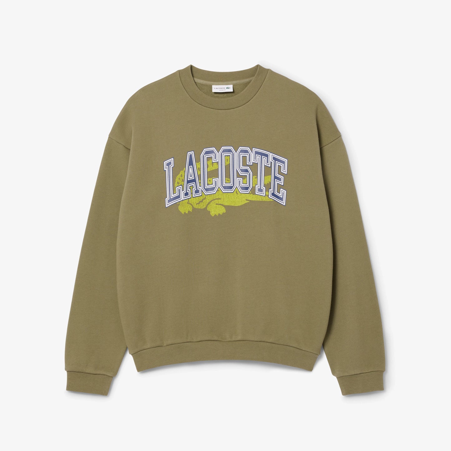 Lacoste Men's Loose Fit Fleece Sweatshirt