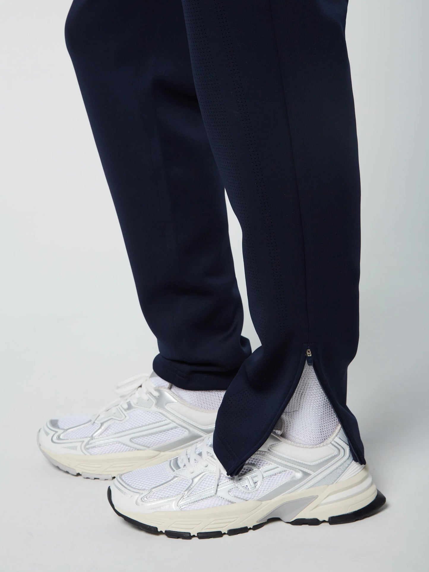 PERFORATA TRACK PANT-MARITIME BLUE