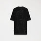TERSIA T-SHIRT OVERSIZED MEN BLACK MONASTERY