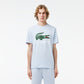 MEN'S COTTON JERSEY SIGNATURE PRINT T-SHIRT Men - Blue - Lacoste - T-Shirts