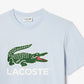 MEN'S COTTON JERSEY SIGNATURE PRINT T-SHIRT Men - Blue - Lacoste - T-Shirts