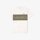 Lacoste MEN'S REGULAR FIT PRINTED COLORBLOCK T-SHIRT