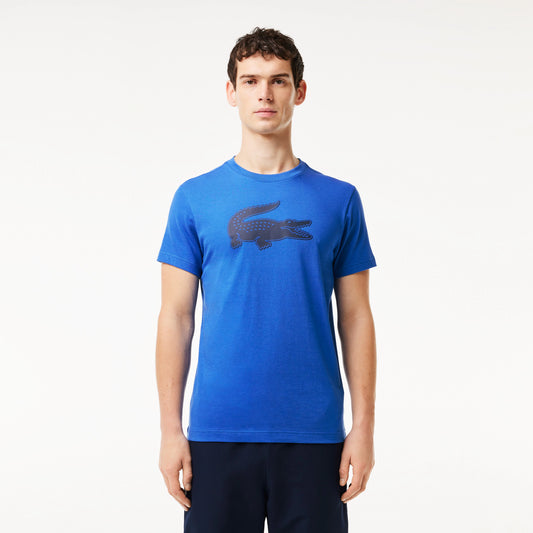 EN'S SPORT 3D PRINT CROC JERSEY T-SHIRT Men - Blue - Lacoste - T-Shirts