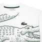 Men’s Crew Neck Loose Fit Crocodile Print T-Shirt