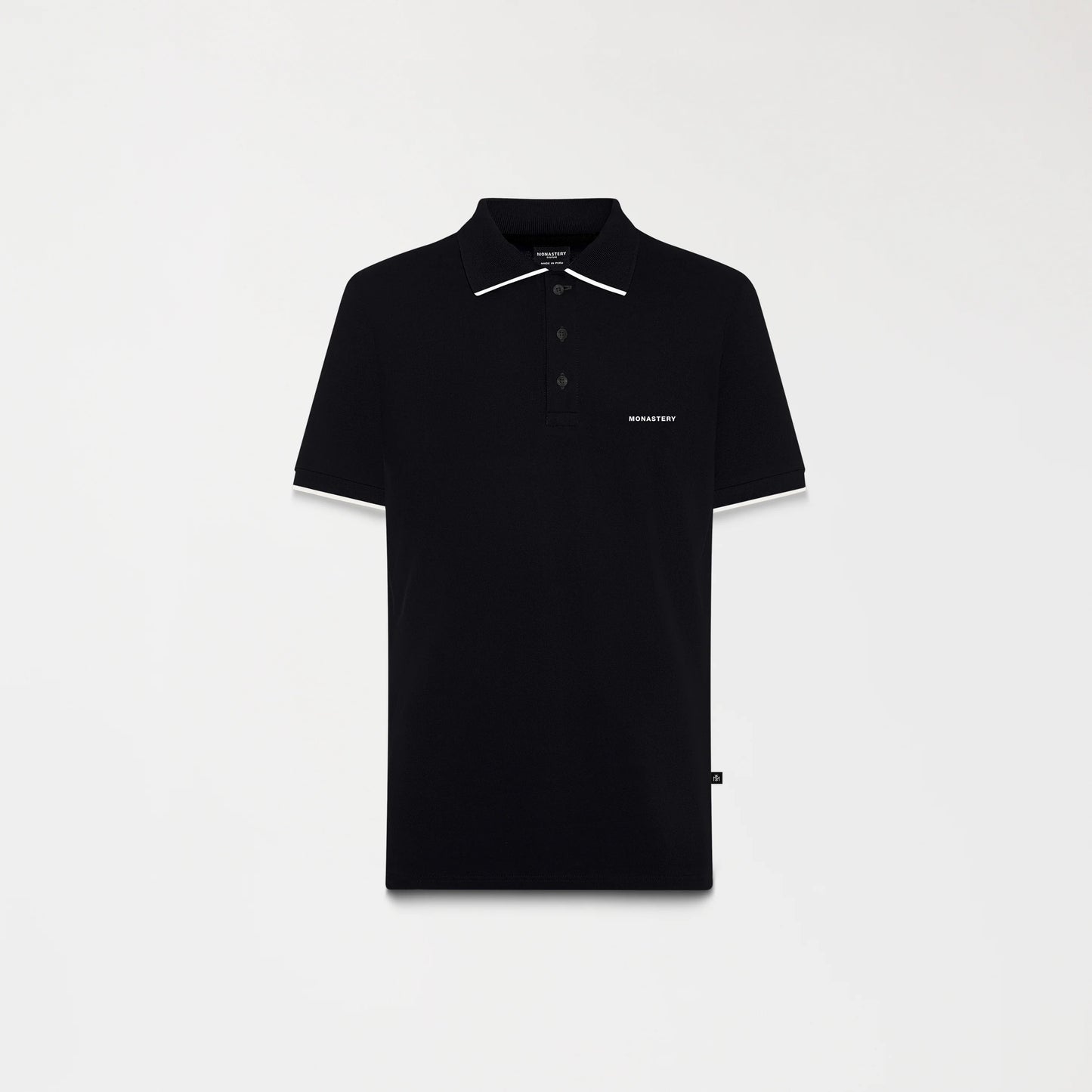 WHEELER POLO MEN BLACK