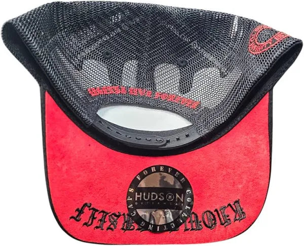 HUDSON OUTERWEAR BLACK AND RED