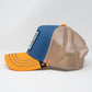 GOLD STAR HAT - FOX 3 TONE TRUCKER HAT