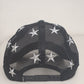 MESH BACK TRUCKER CURVED VISOR XX W/STAR BLACK CROWN, BLACK