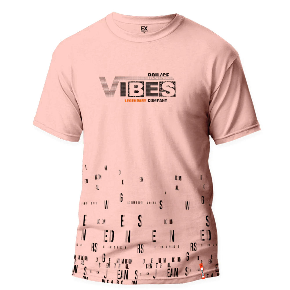Camiseta Vibes EX Street - Rosa