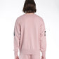 CREW SWEATSHIRT IN DUSTY PINK