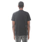 NOVELTY TEE "VEINS" IN BLACK 323A3-TT16A